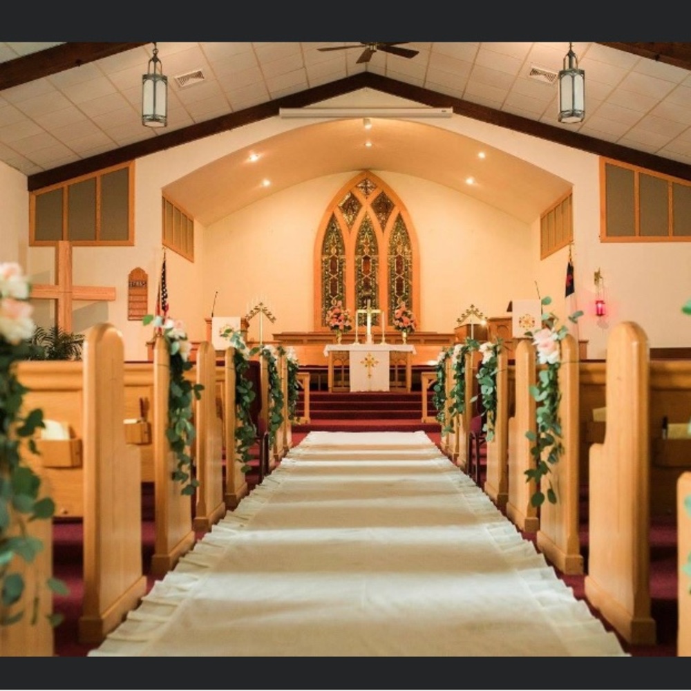 Burlap Aisle Runner